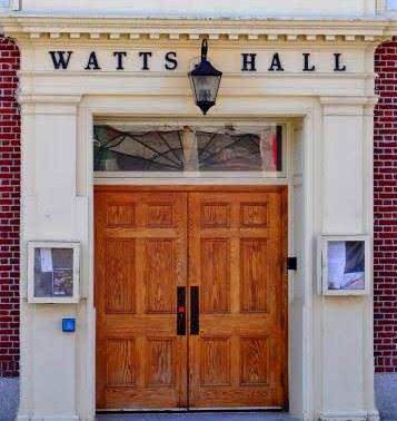 entry doors to watts hall