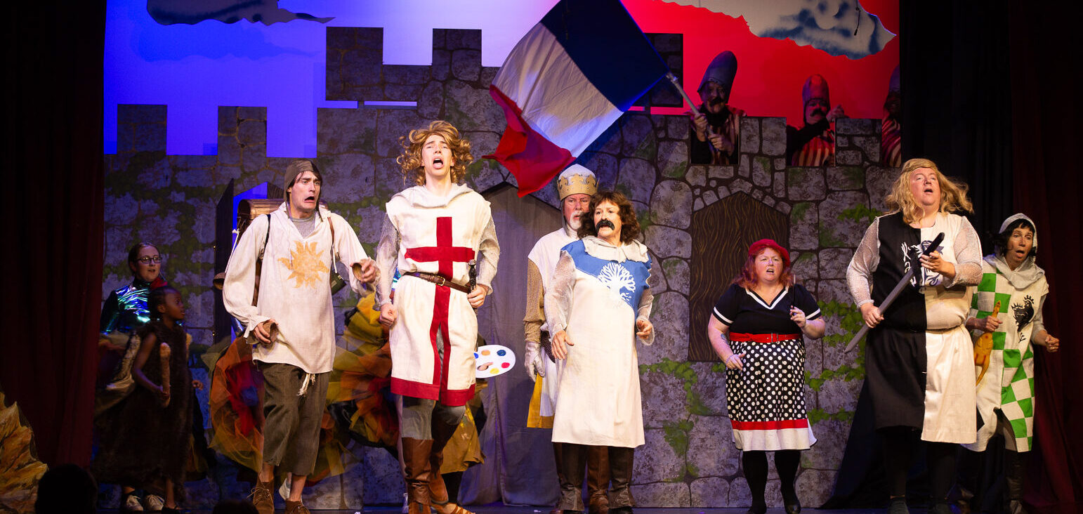 Run Away from Monty Python's Spamalot