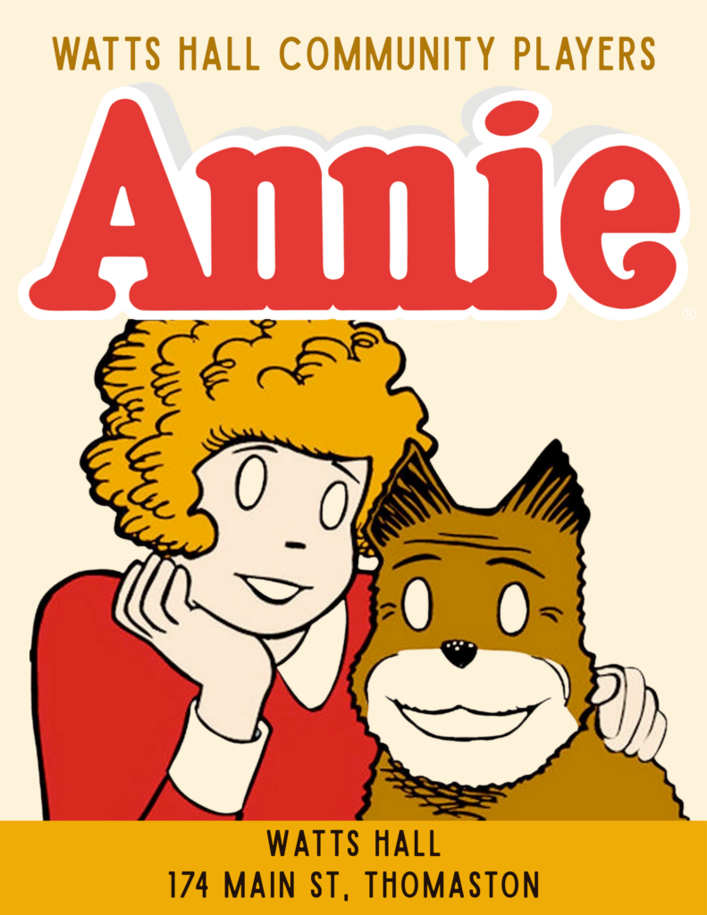 Picture of Orphan Annie and her dog Sandy